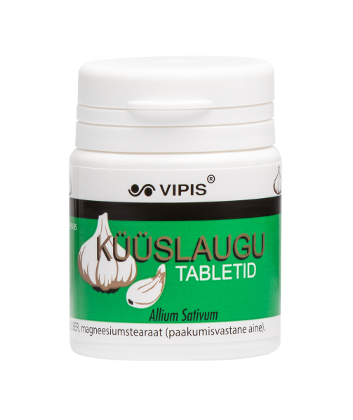 Küüslaugu tabletid - Vipis