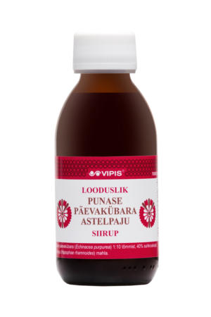 PUNASE PÄEVAKÜBARA ASTELPAJU SIIRUP